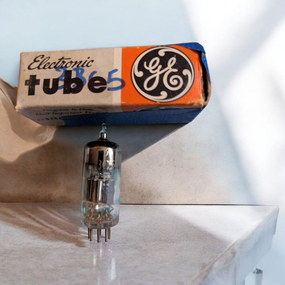 GE General Electric 3BC5 Electronic Vacuum Tube In Box 7Pin Ham Radio Amplifier